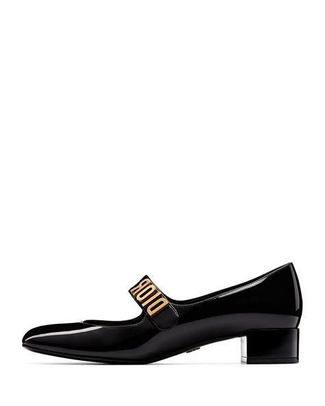 dior baby-d patent calfskin ballet pump|Baby.